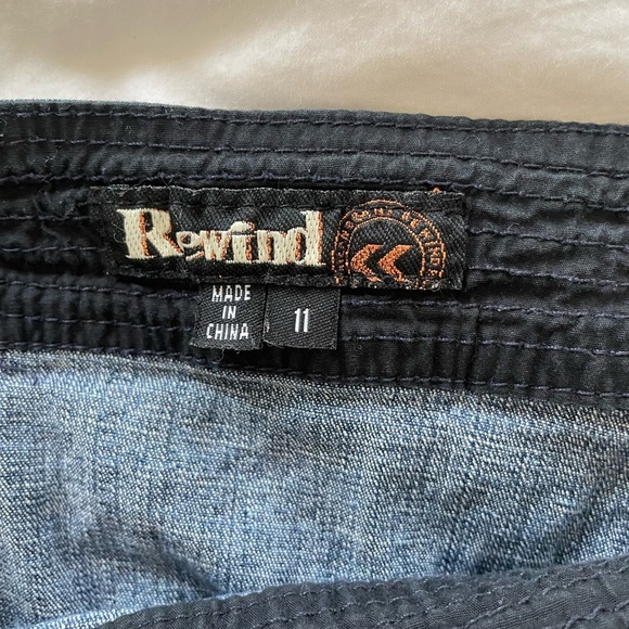 REWIND 90’s overalls style sleeveless denim dress | 11 - Picture 7 of 10